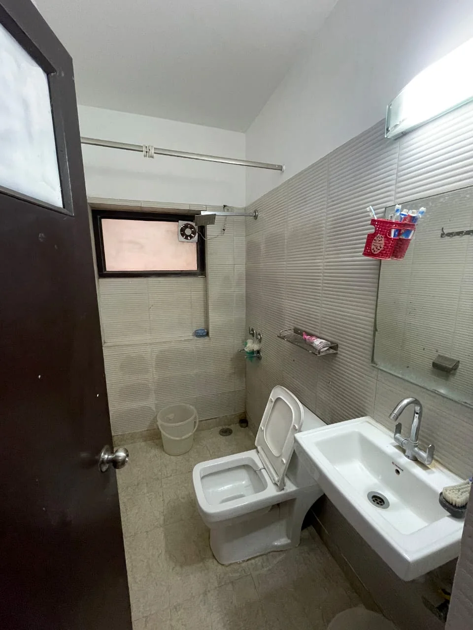 Actual washroom at Safe House
